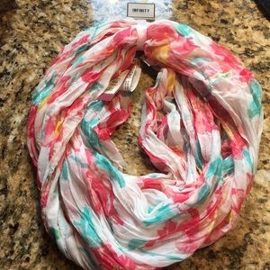 Multi Colored Infinity Scarf